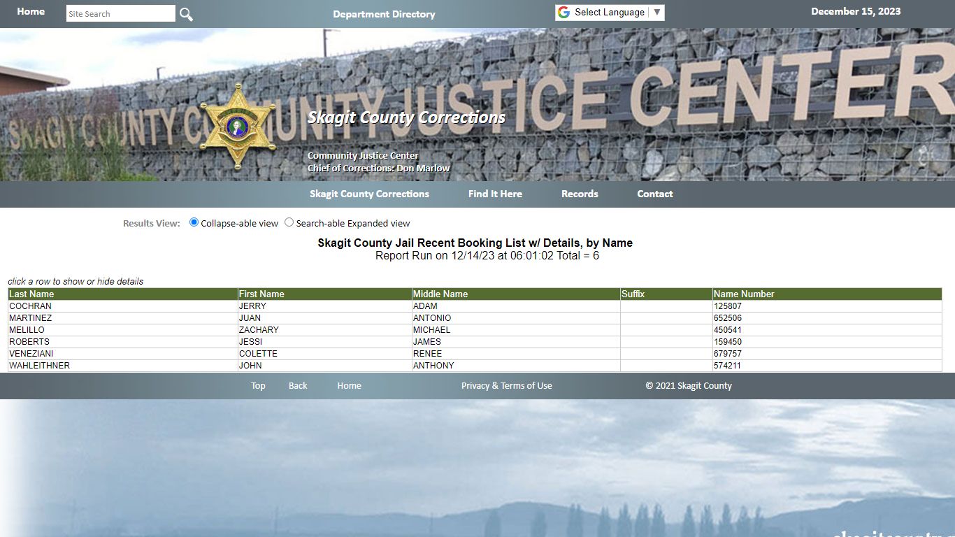 Skagit County Corrections