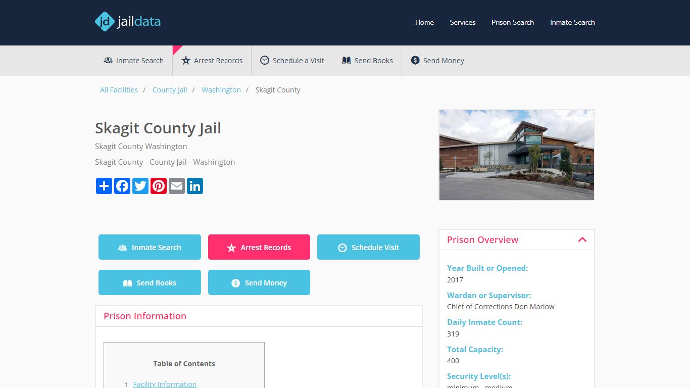 Skagit County Jail: Jail Roster, Visitation, Bail, Send Money (2021 Guide)