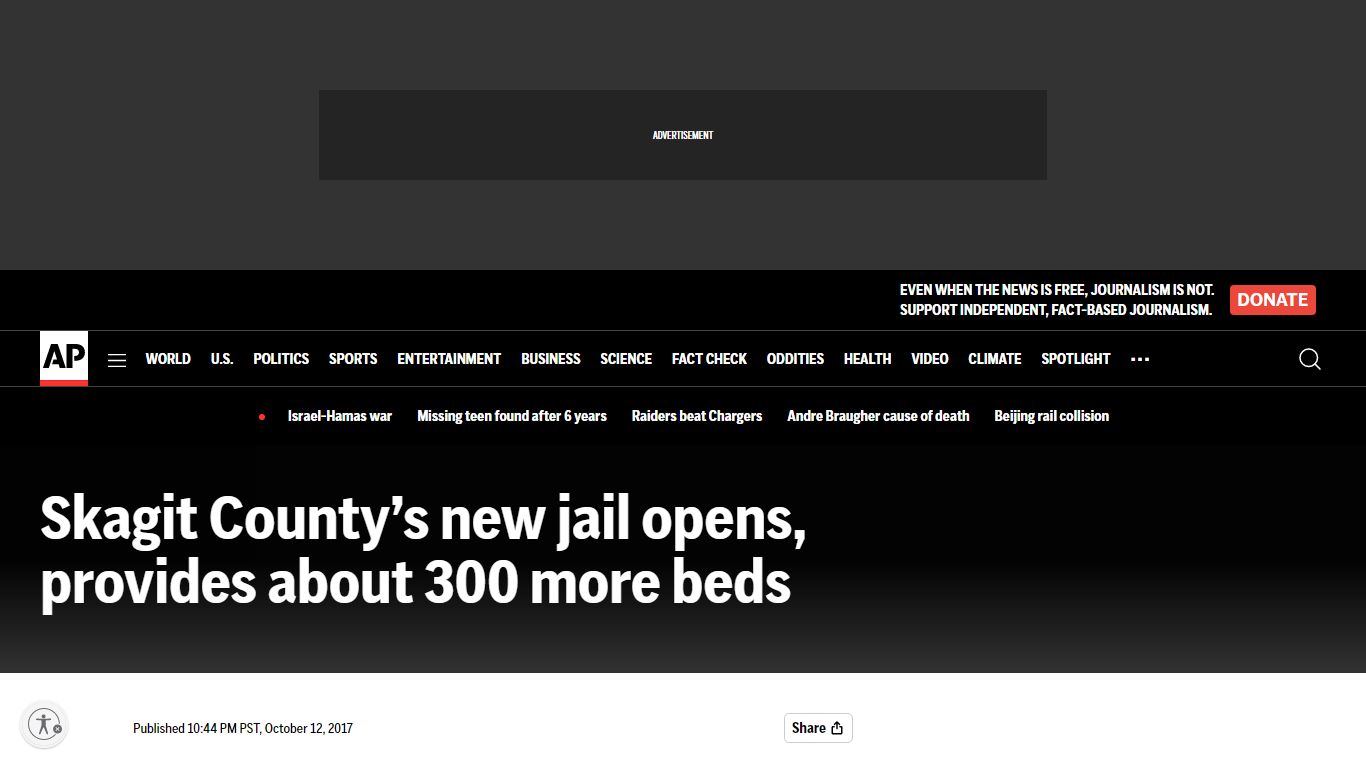 Skagit County’s new jail opens, provides about 300 more beds